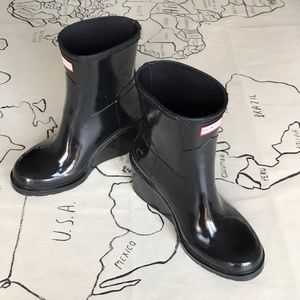 HUNTER Original Short - Wedge' Rain Boot